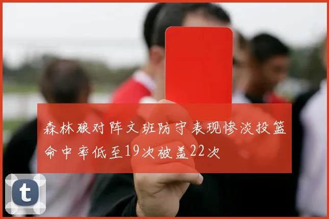 森林狼对阵文班防守表现惨淡投篮命中率低至19次被盖22次